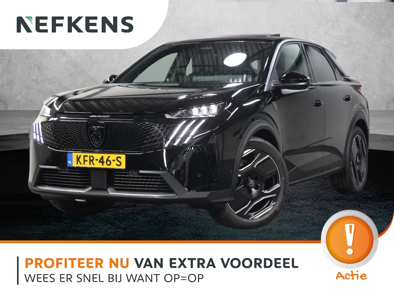 Peugeot 3008 - 1.6 plug-in Hybrid 225 PK GT Exclusive Panoramadak | Leder Nappa zwart | - AutoWereld.nl