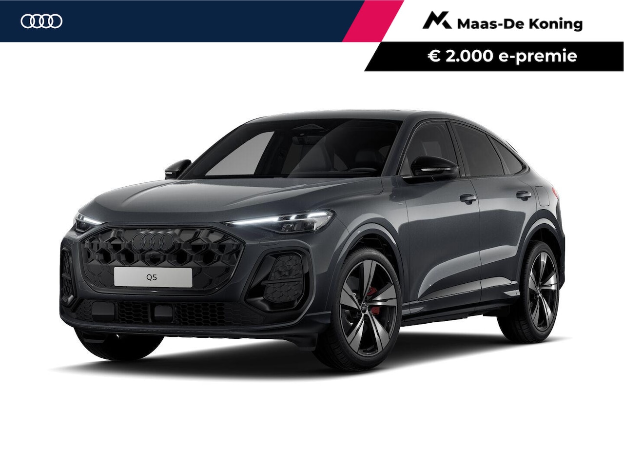 Audi Q5 Sportback - e-hybrid quattro S edition Competition 367 PK · Stoelventilatie · Glazen panoramadak · B&O - AutoWereld.nl