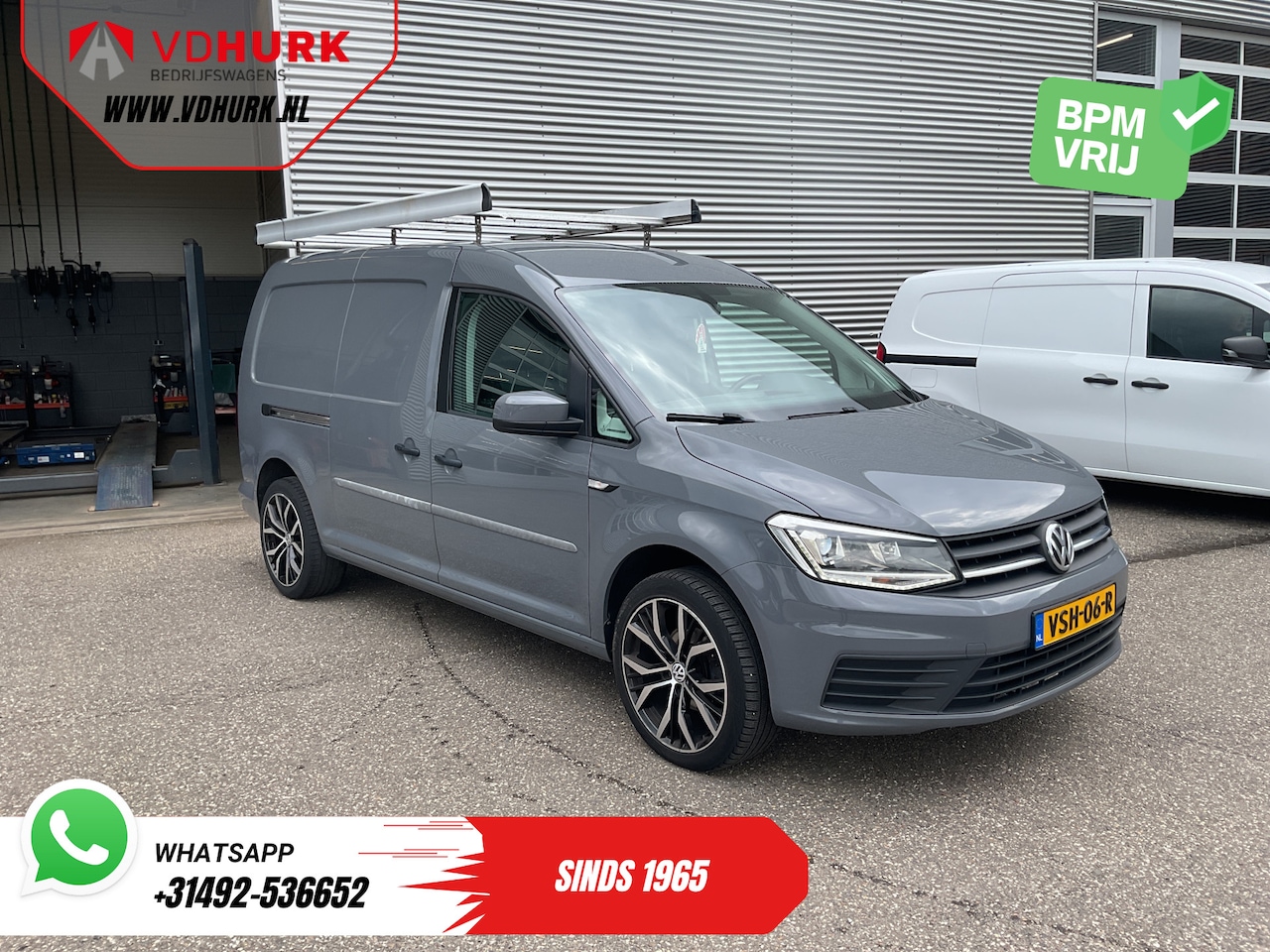 Volkswagen Caddy Maxi - 2.0 TDI 100 pk DSG Aut. APK 1-'27/ Riem-V.V/ Xenon/ Imperiaal/ LMV/ Cruise/ Airco/ PDC - AutoWereld.nl