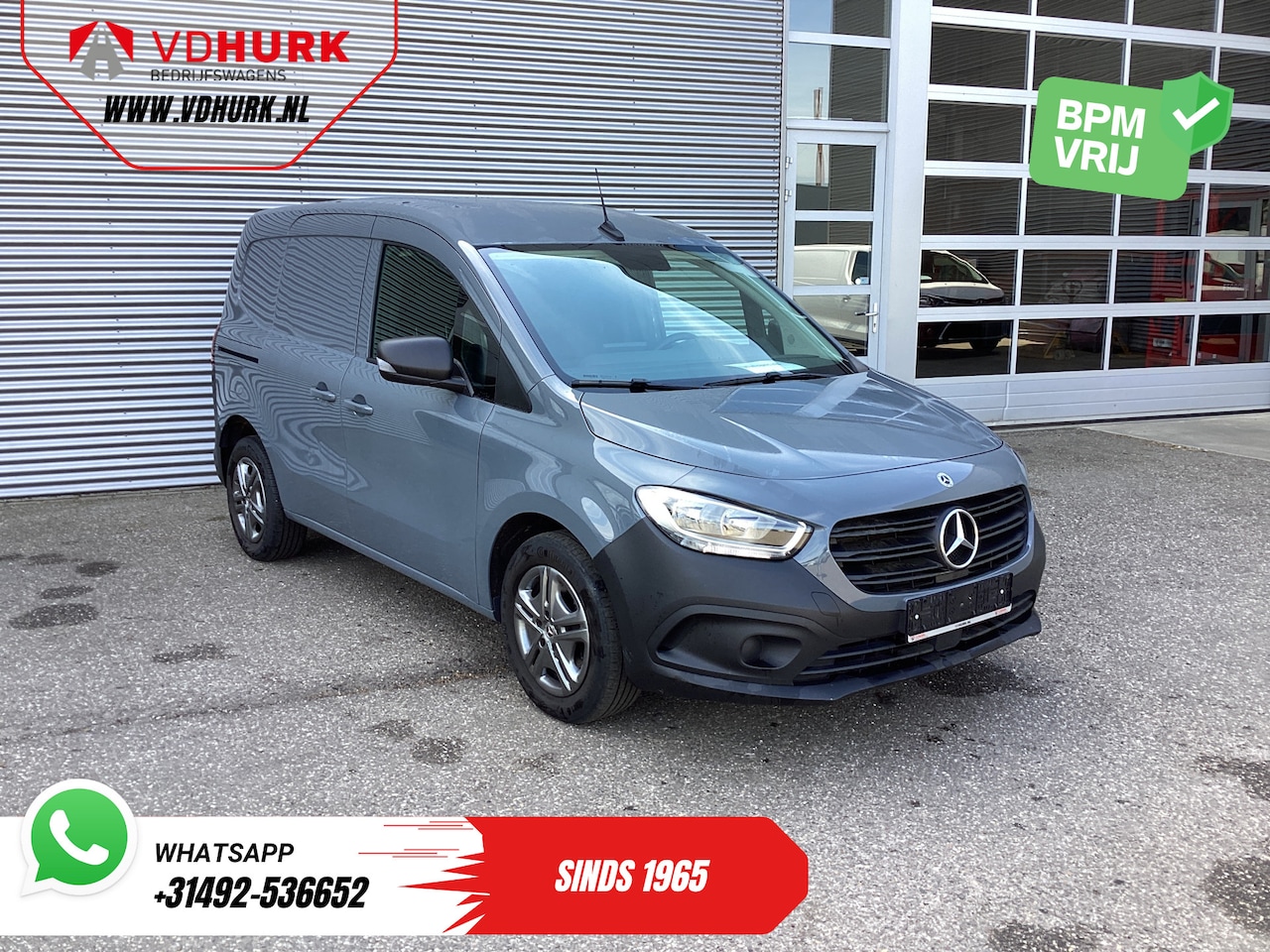 Mercedes-Benz Citan - 110 CDI Aut. Stoelverw./ Carplay/ Cruise/ Camera/ Trekhaak/ DAB - AutoWereld.nl