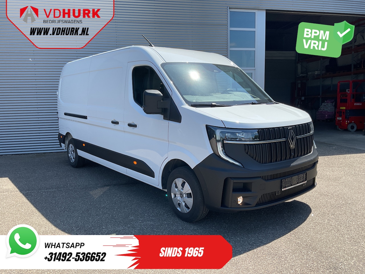 Renault Master - 2.3 dCi 150 pk L3H2 LED/ Carplay/ 270Gr.Deuren/ Airco/ Camera/ Cruise/ PDC - AutoWereld.nl