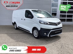 Toyota ProAce Worker - 2.0 145 pk L3 Standkachel/ Stoelverw/ Carplay/ Camera/ PDC/ Cruise/ Trekhaak/ Airco