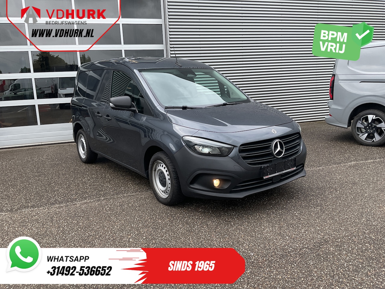 Mercedes-Benz Citan - 112 CDI Aut. LED/ Carplay/ 3Pers./ Stoelverw./ Cruise/ Camera/ DAB - AutoWereld.nl