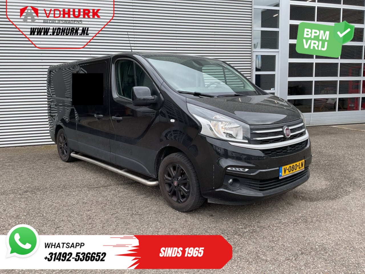 Fiat Talento - 1.6 MJ EcoJet 145 pk Climate/ 270Gr.Deuren/ Navi/ Cruise/ Camera/ Sidebars/ 17”LMV/ PDC/ T - AutoWereld.nl