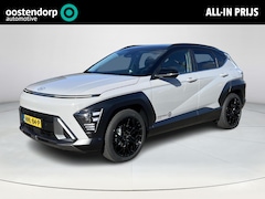 Hyundai Kona - 1.6 GDI HEV Premium | 19" Glossy Black velgenset | Stoelverwarming & ventilatie | 360° cam