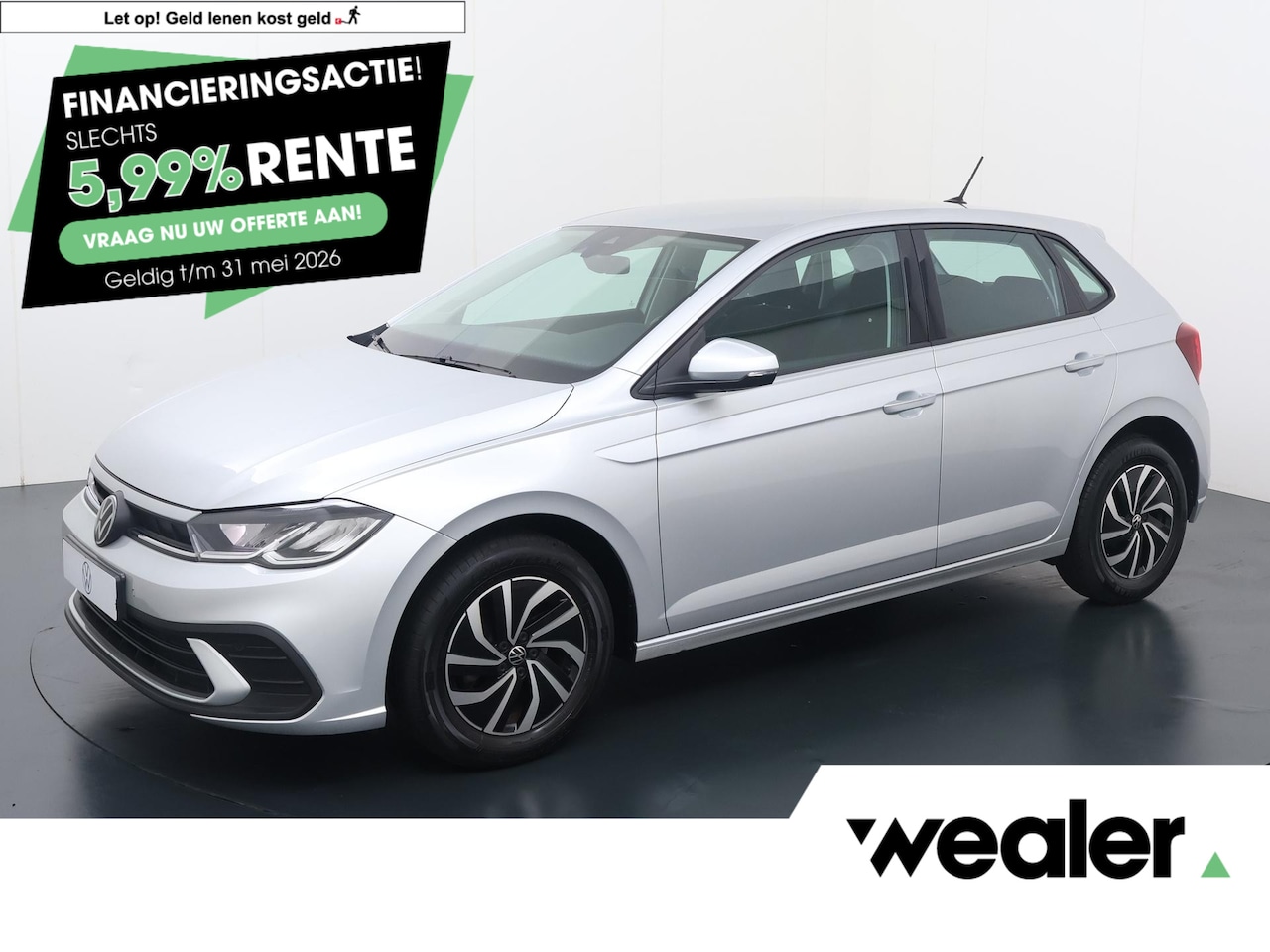 Volkswagen Polo - 1.0 TSI Go | 95 PK | Adaptive cruise control | Parkeersensoren | Apple Carplay/Android Aut - AutoWereld.nl