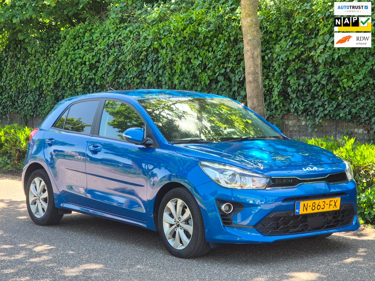 Kia Rio - T-GDi MHEV Dynamic Plus Line Camera CarPlay ACC Navi NAP Automaat Hybride Stoelverwarming - AutoWereld.nl