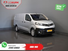 Toyota ProAce Worker - 2.0 145 pk L3 2xSchuifdeur/ Adapt.Cruise/ Head Up/ Standkachel/ Stoelverw./ Carplay/ Trekh