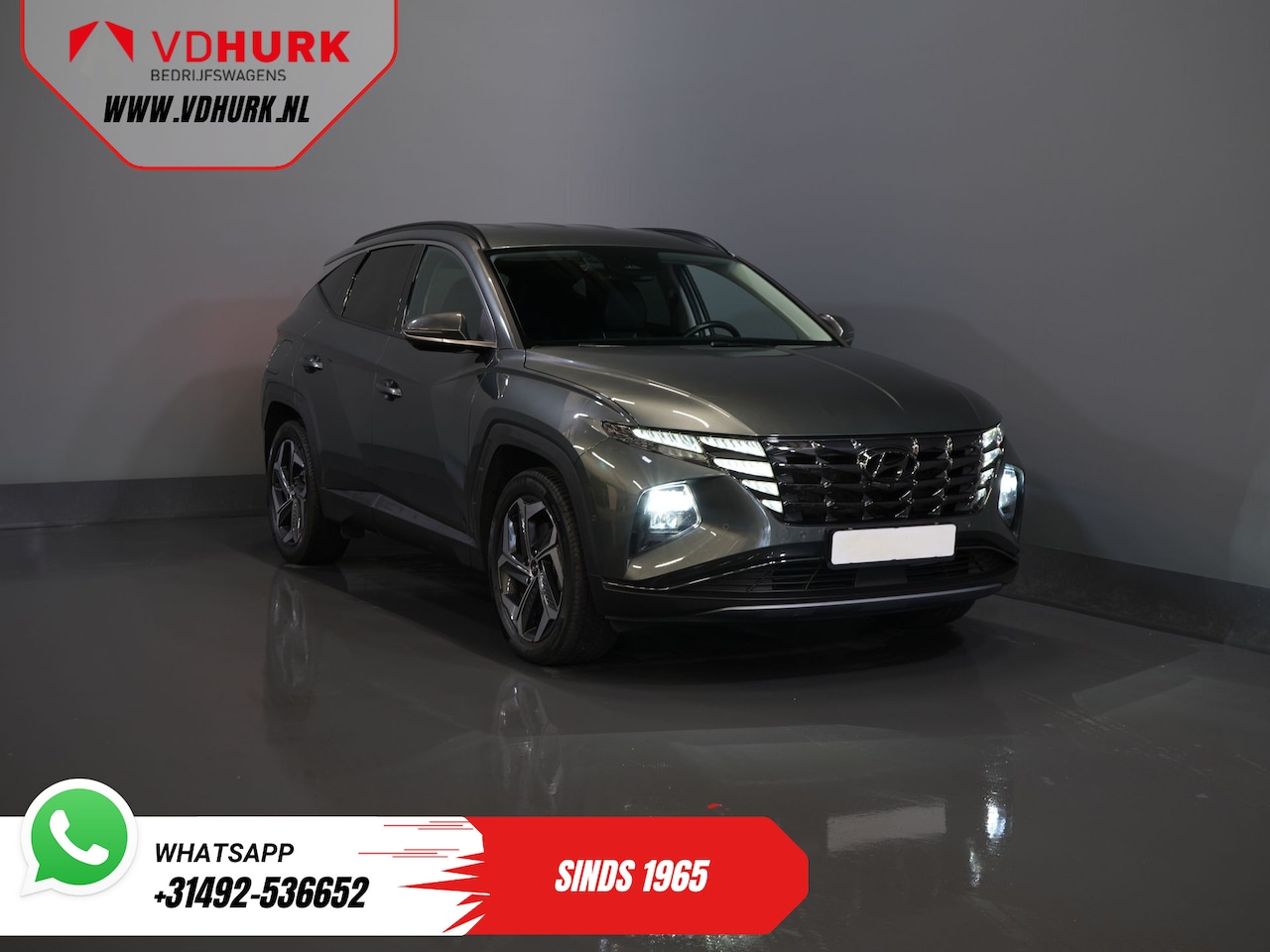 Hyundai Tucson - 1.6 T-GDI PHEV Premium 4WD/ LED/ Krell/ Leder/ Adapt.Cruise/ Elek.Klep/ Memory/ Stoelverw. - AutoWereld.nl