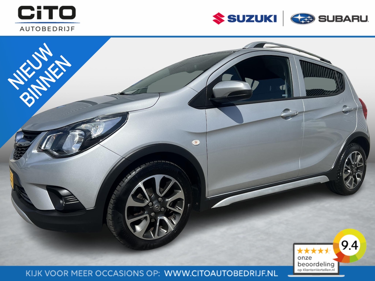 Opel Karl - 1.0 Rocks Online Edition | Parkeersensoren Voor & Achter | 15" LM Velgen | Airco | Cruise - AutoWereld.nl