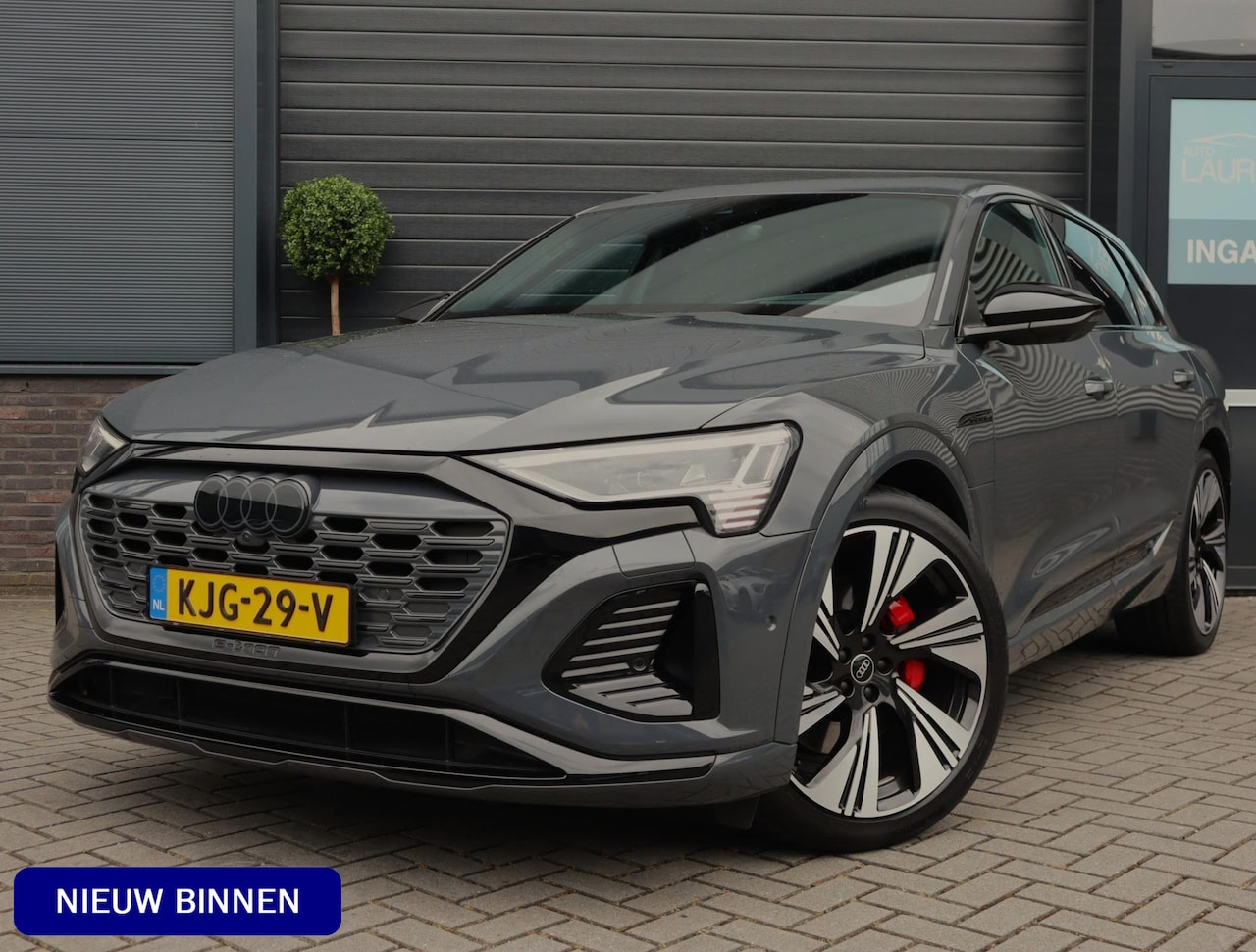 Audi Q8 e-tron - 55 quattro S Edition 115 kWh | 94% SOH | Pano | B&O | 22Kw Boordlader | Airco separaat | H - AutoWereld.nl