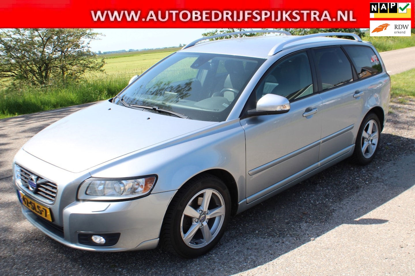 Volvo V50 - 2.0 Limited Edition // LEER / NAVI / LMV // - AutoWereld.nl