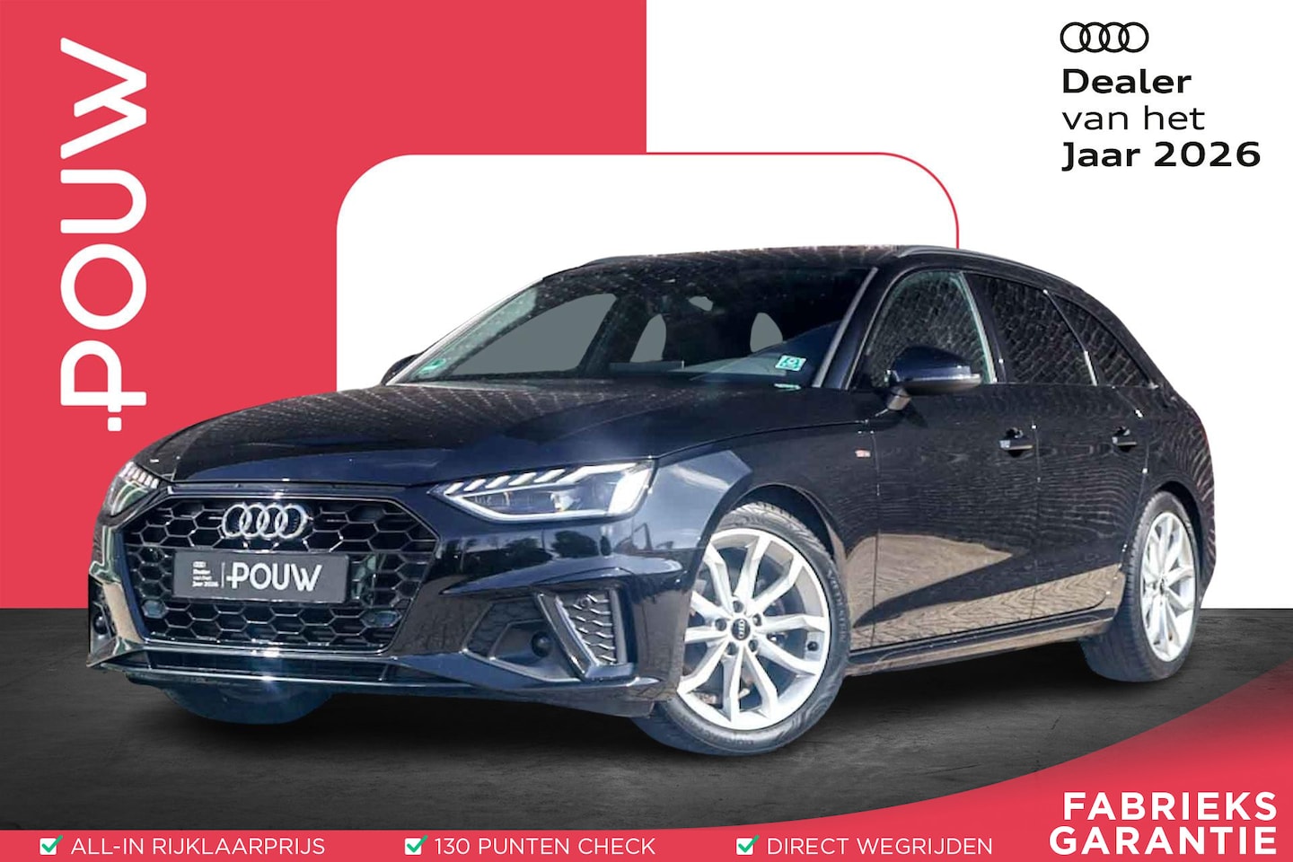 Audi A4 Avant - 35 TFSI 150pk S-tronic S Edition Competition | All-season Banden | Navigatie | Smartphone - AutoWereld.nl