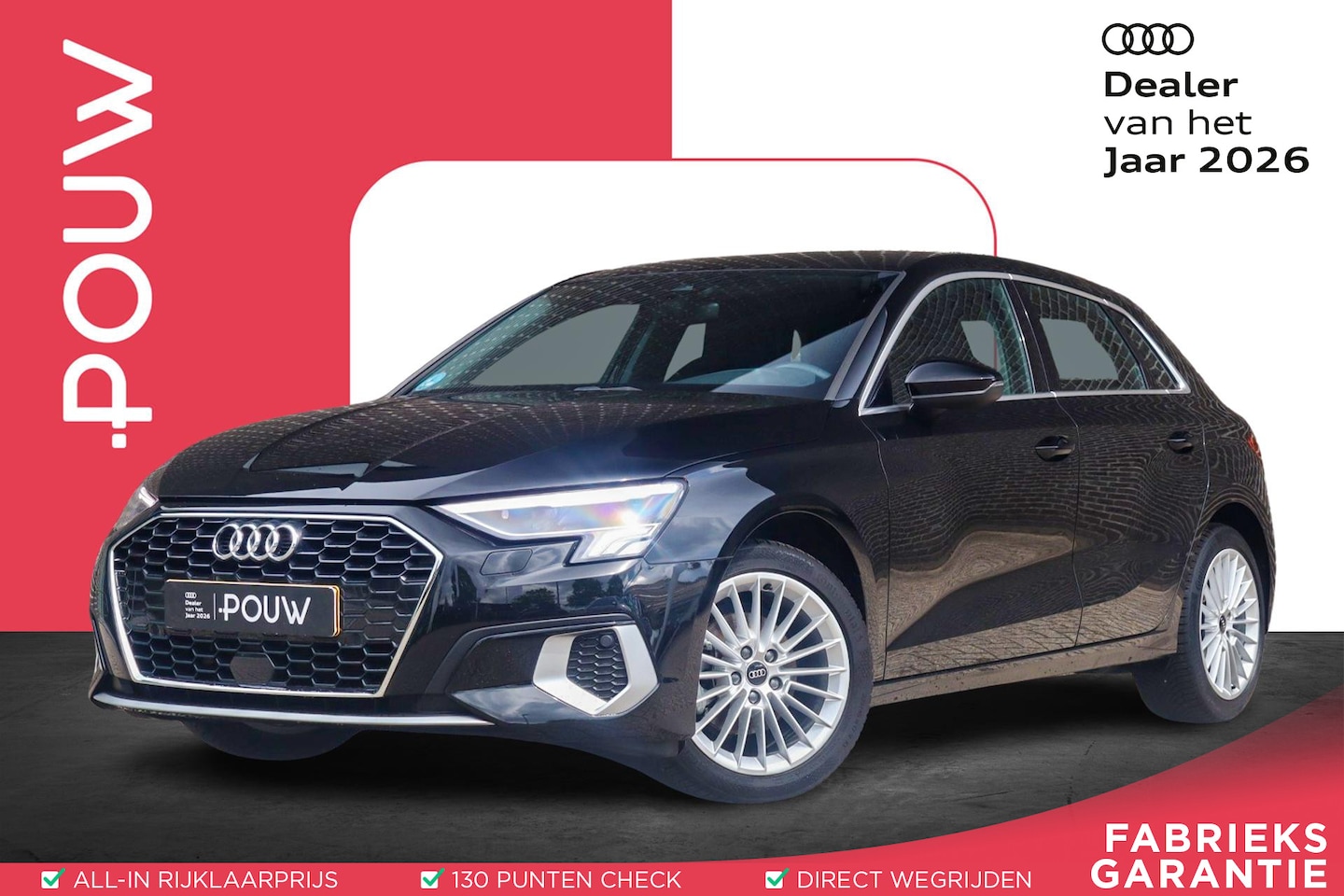 Audi A3 Sportback - 30 TFSI 110pk S-tronic Advanced Edition | Sportstoelen | Stoelverwarming | Full LED | Crui - AutoWereld.nl