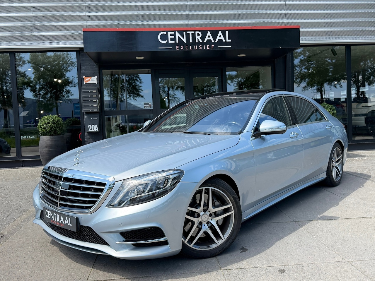 Mercedes-Benz S-klasse - 500 4Matic Lang AMG Pano|Massage|Memory|456PK|Keyless|ACC - AutoWereld.nl