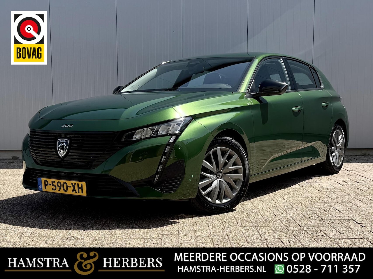 Peugeot 308 - 1.2 PureTech Active groen - AutoWereld.nl