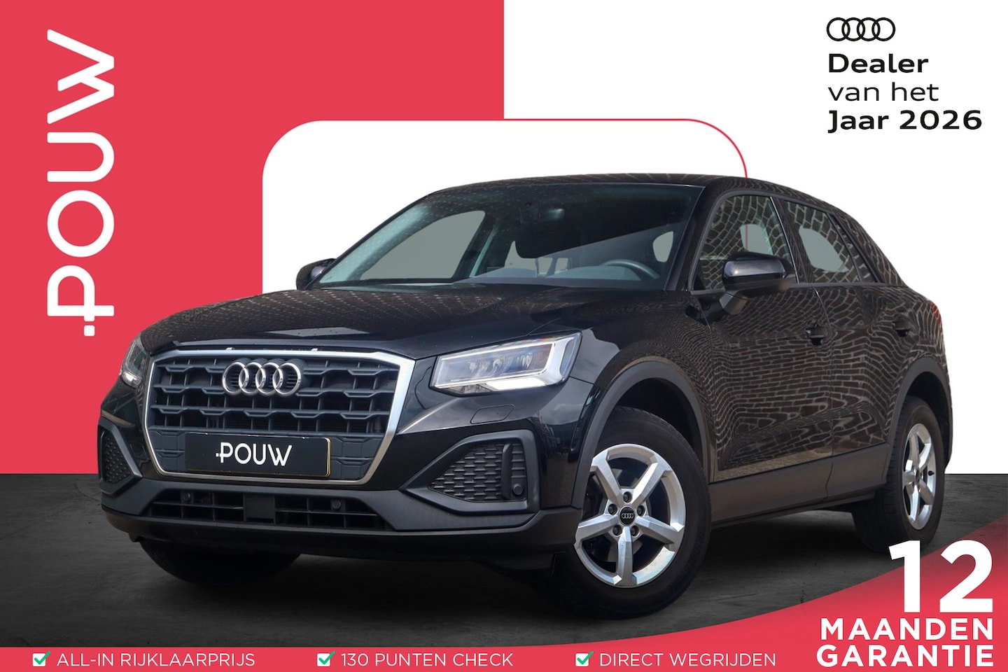Audi Q2 - 30 TFSI 110pk Pro Line | Cruise Control | Smartphone interface | Parkeersensoren - AutoWereld.nl