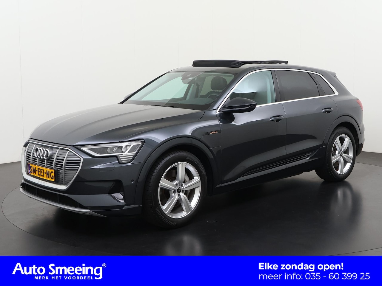 Audi e-tron - 55 quattro Advanced 95 kWh | SOH 97% | Panoramadak | Bang&Olufsen | Zondag Open! - AutoWereld.nl