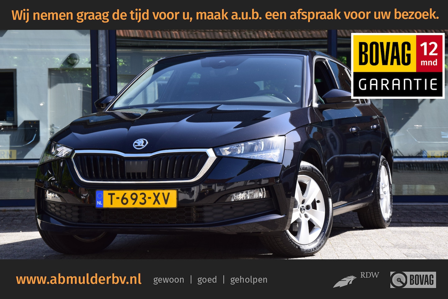 Skoda Scala - 1.0 TSI 110PK Sport Business | Org. NL | BOVAG Garantie | 16'' Velgen met All Season Bande - AutoWereld.nl