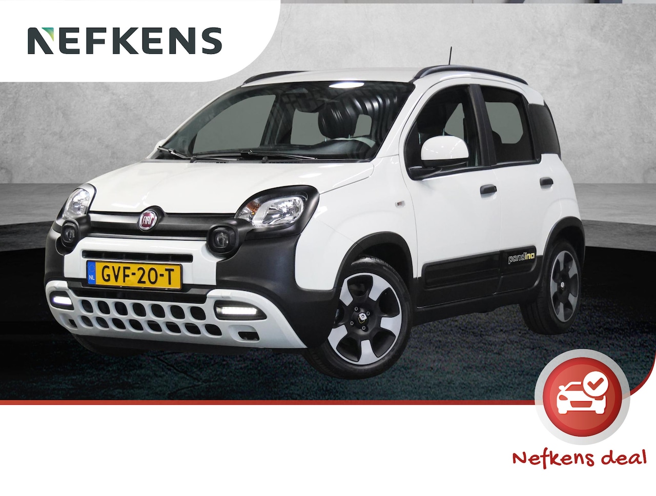Fiat Panda - 1.0 Hybrid Pandina | 1ste eigenaar | Apple Carplay/Android Auto | Cruise Control | Airco | - AutoWereld.nl