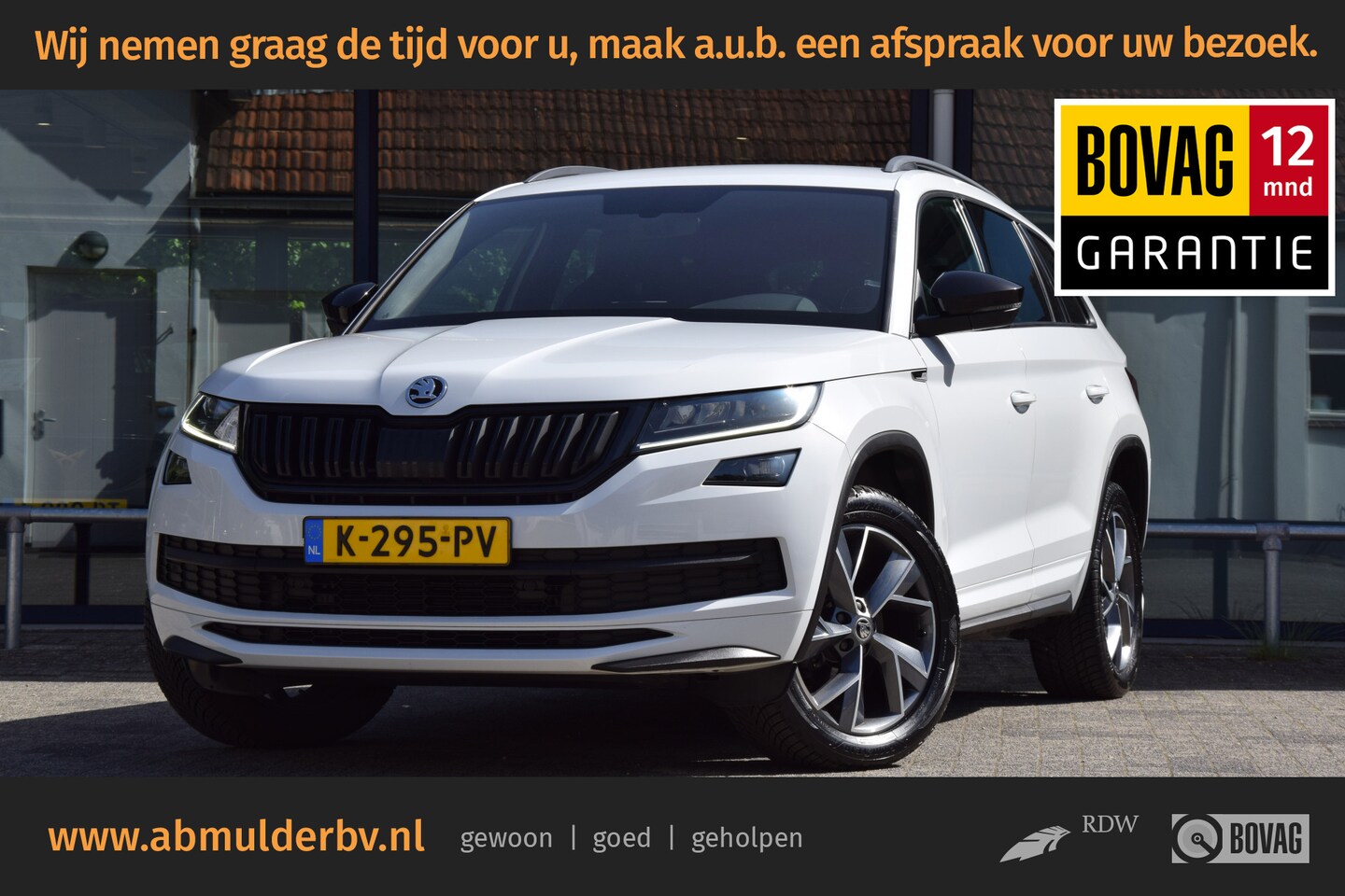 Skoda Kodiaq - 1.5 TSI 150PK Sportline Business DSG Automaat | Org. NL | BOVAG Garantie | Trekhaak | Virt - AutoWereld.nl