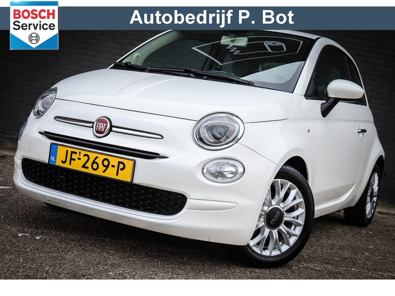 Fiat 500 - 0.9 TwinAir Turbo Popstar v. 8.450,- NU 7.950,- - AutoWereld.nl