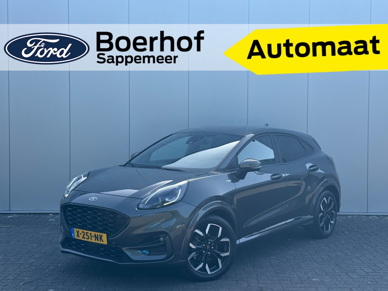Ford Puma - Hybrid ST-Line X Automaat Orig. NL Nw geleverd Garantie tot 13-01-2028 | Trekhaak | Winter - AutoWereld.nl