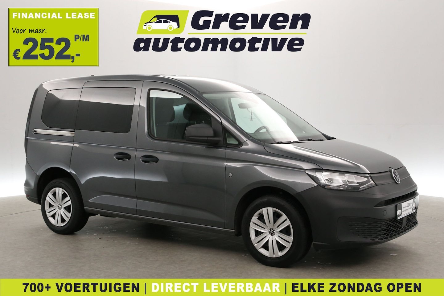 Volkswagen Caddy - 2.0 TDI 122PK | Automaat | 2xSchuifdeur | Airco | Cruise | Stoelverw. - AutoWereld.nl