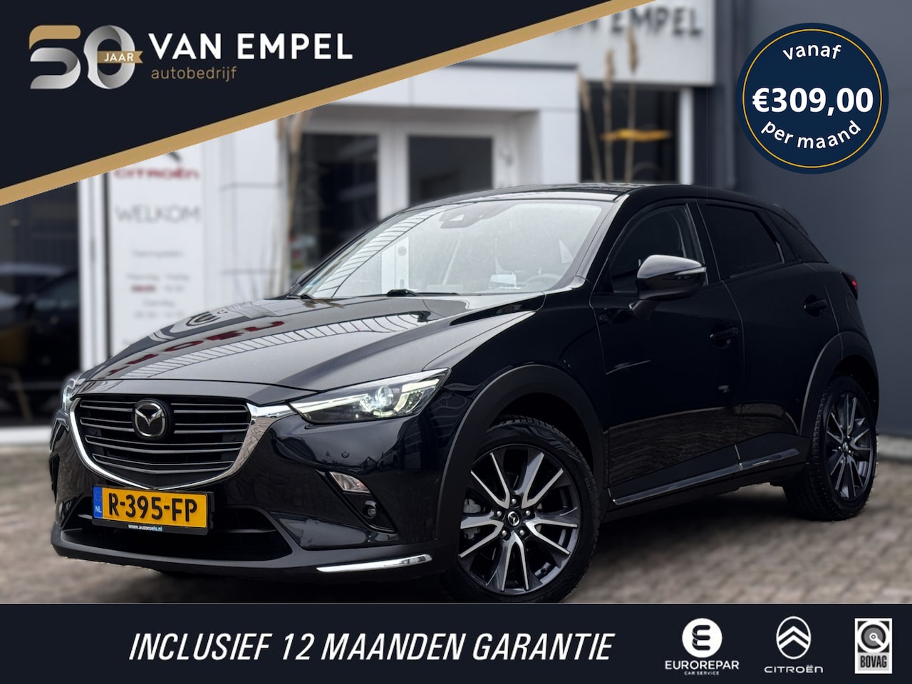 Mazda CX-3 - 2.0 SkyActiv-G 120 GT-M | Camera | Adaptive Cruise | BOSE | Stoelverwarming | Automaat | H - AutoWereld.nl