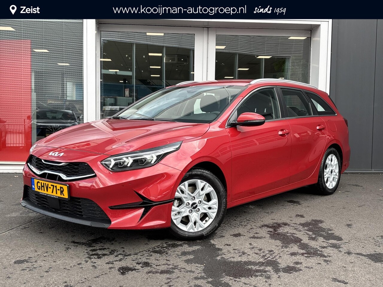 Kia Cee'd Sportswagon - Ceed 1.5 T-GDi DynamicLine Trekhaak | Cruise control | Climate control | LM Velgen | Apple - AutoWereld.nl