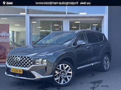 Hyundai Santa Fe - 1.6 T-GDI PHEV Premium Sky Trekhaak | Bruin leder | Schuif/-kanteldak | Stoelventilatie/ve