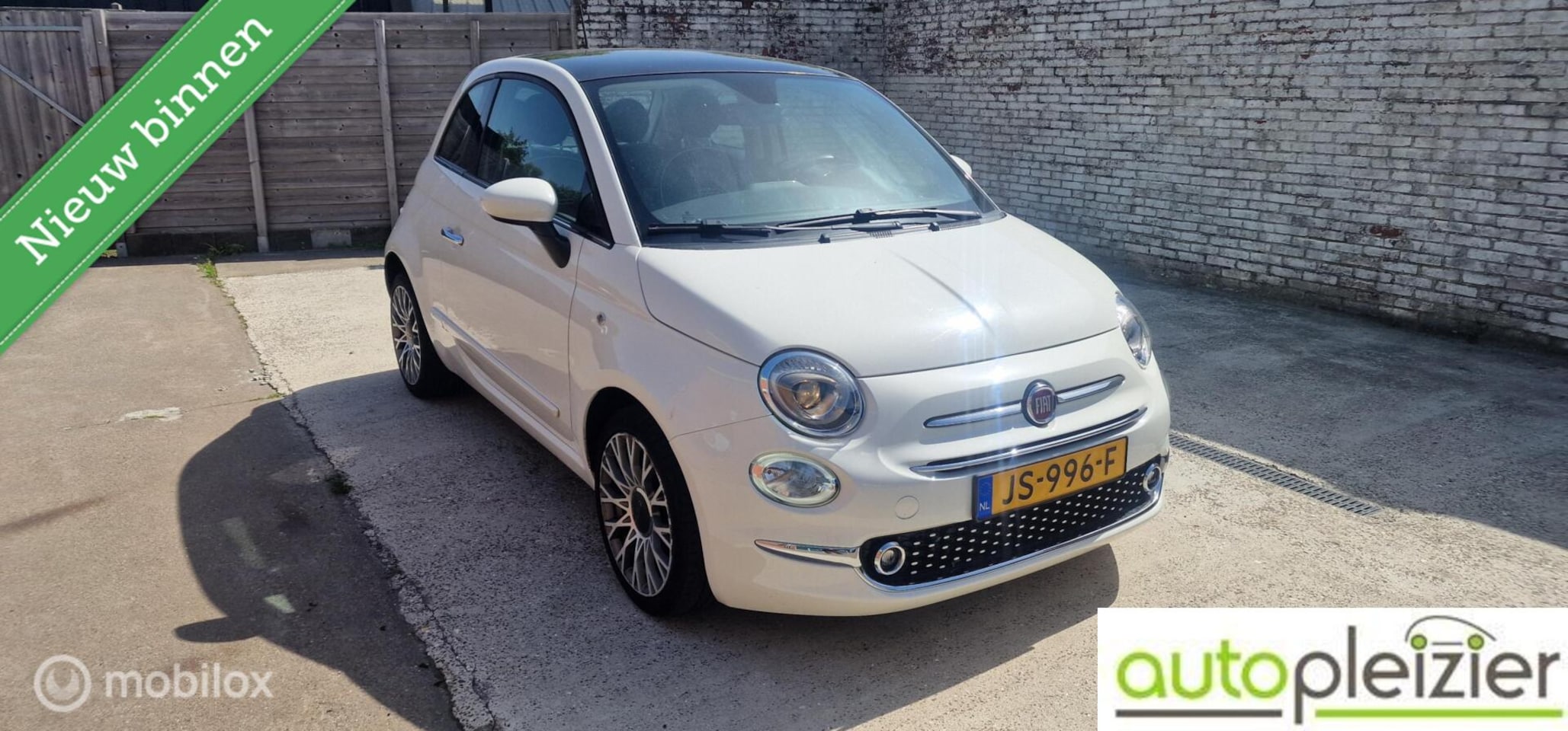 Fiat 500 - 0.9 TwinAir Turbo Lounge 0.9 TwinAir Turbo Lounge - AutoWereld.nl