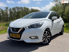 Nissan Micra - 0.9 IG-T N-Connecta 5DRS NAVI CAMERA Airco 90PK NAP GOED ONDERHOUDEN