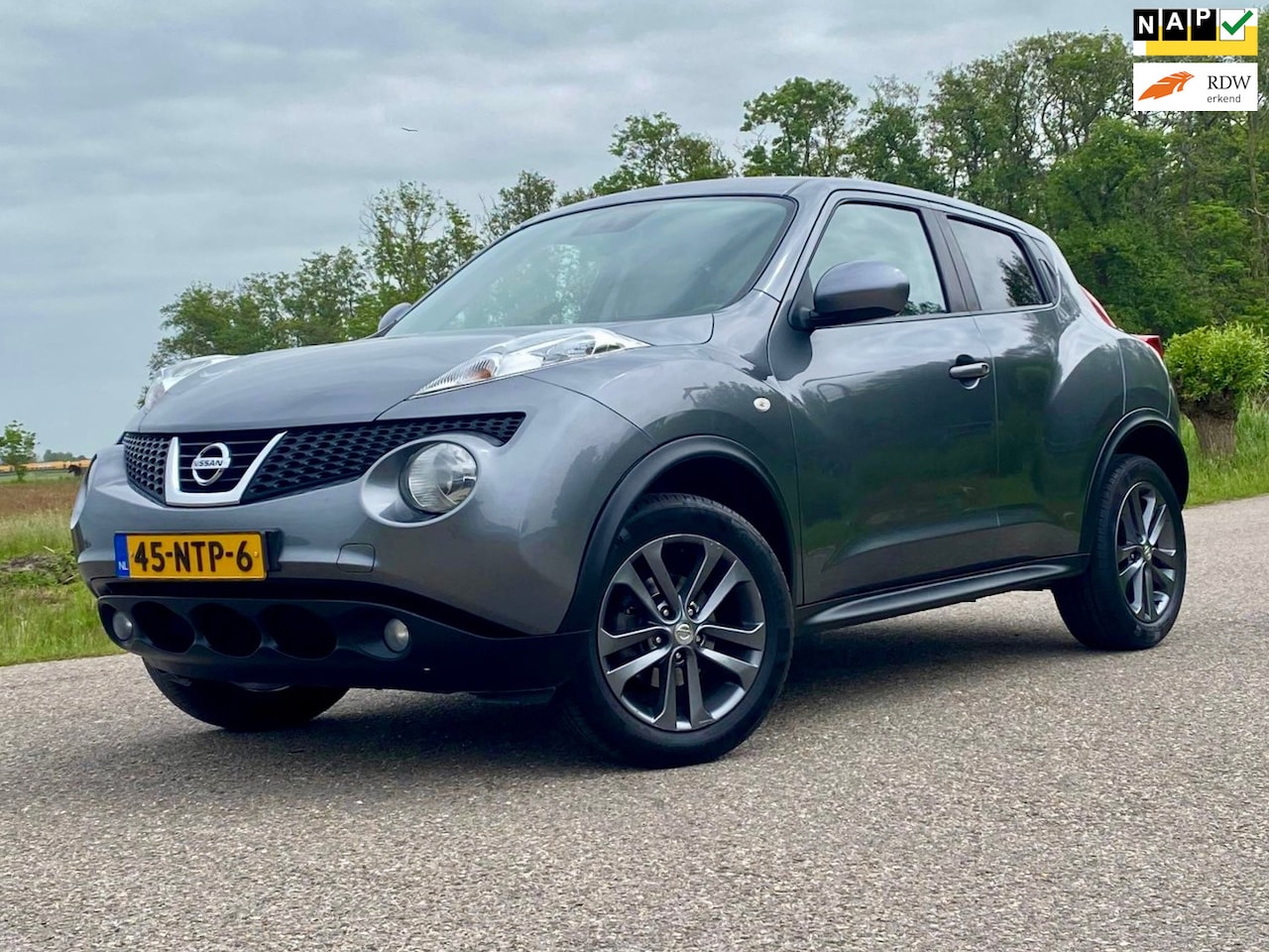 Nissan Juke - 1.6 Acenta Clima Navi Camera Cruise Control LMV Perfect Onderhouden NAP - AutoWereld.nl