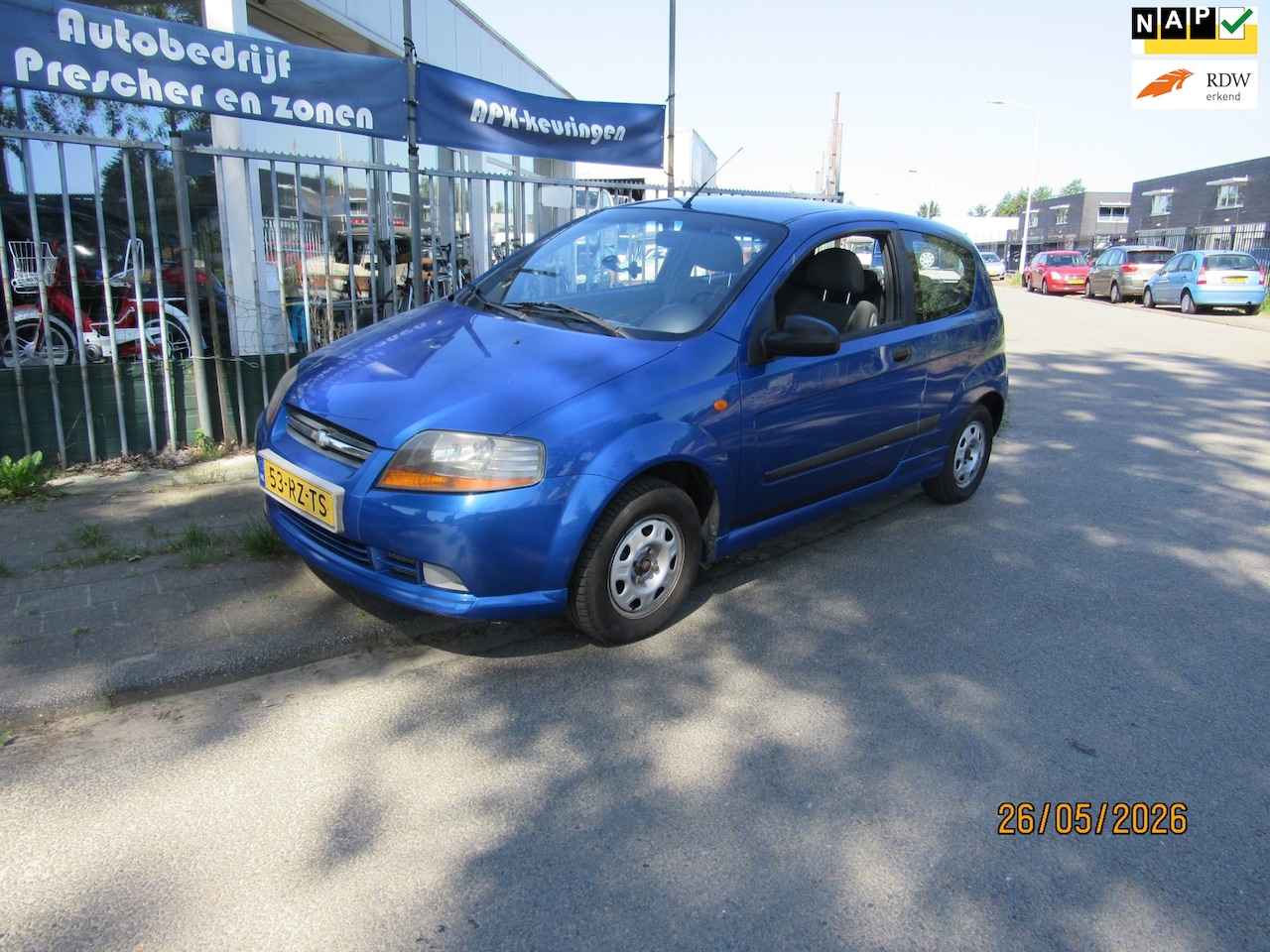 Chevrolet Kalos - 1.4-16V Spirit 1.4-16V Spirit,airco,trekhaak - AutoWereld.nl
