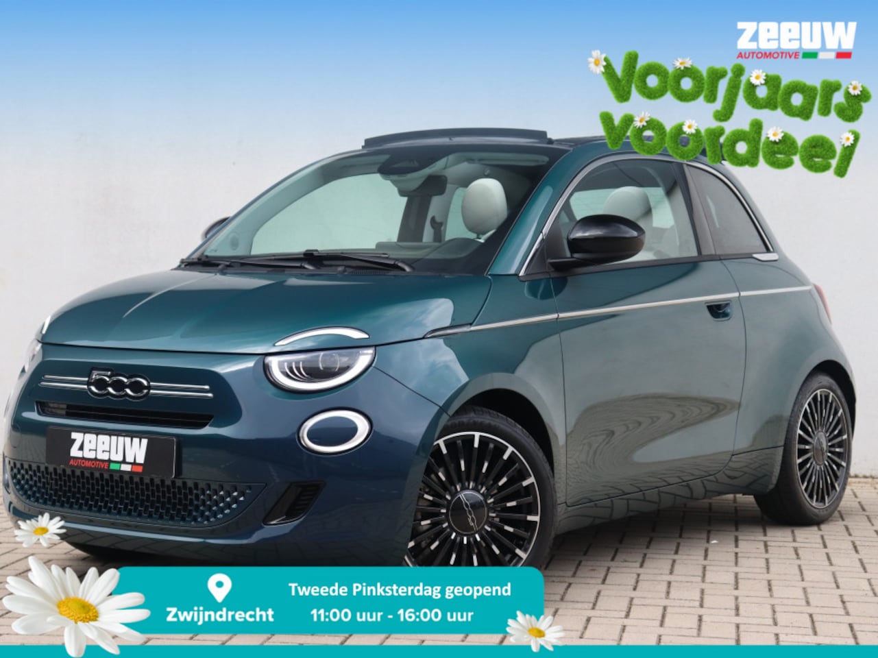 Fiat 500 C - 1.0 Hybrid La Prima | Boek nu uw Proefrit - AutoWereld.nl