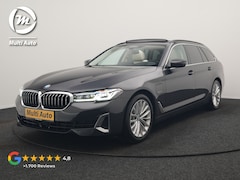 BMW 5-serie Touring - 530e Luxury Line PHEV 293pk | Trekhaak Af Fabriek | Panodak | Head Up | Adaptive Cruise |