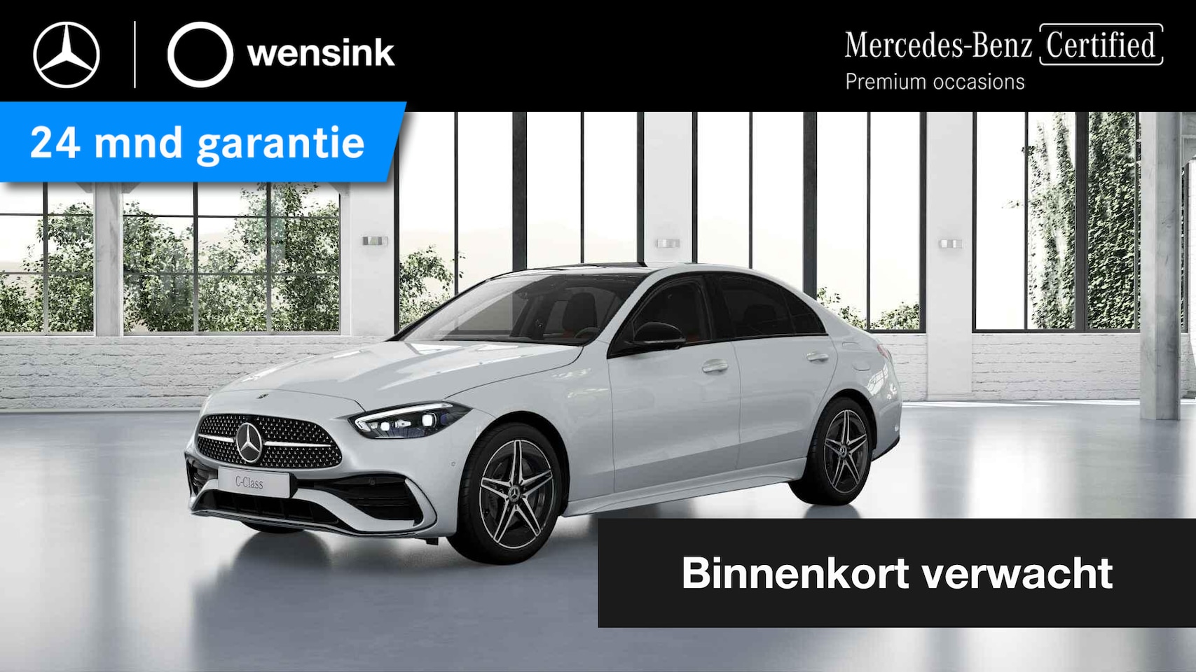 Mercedes-Benz C-klasse - 300 e AMG Line | Night | Panoramadak | Trekhaak | Burmester | Memory | Headup | Rijassiste - AutoWereld.nl