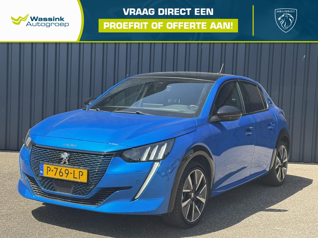 Peugeot e-208 - EV GT Pack 50 kWh | Navigatie | Apple Carplay | Android Auto | Stoelverwarming | Camera | - AutoWereld.nl