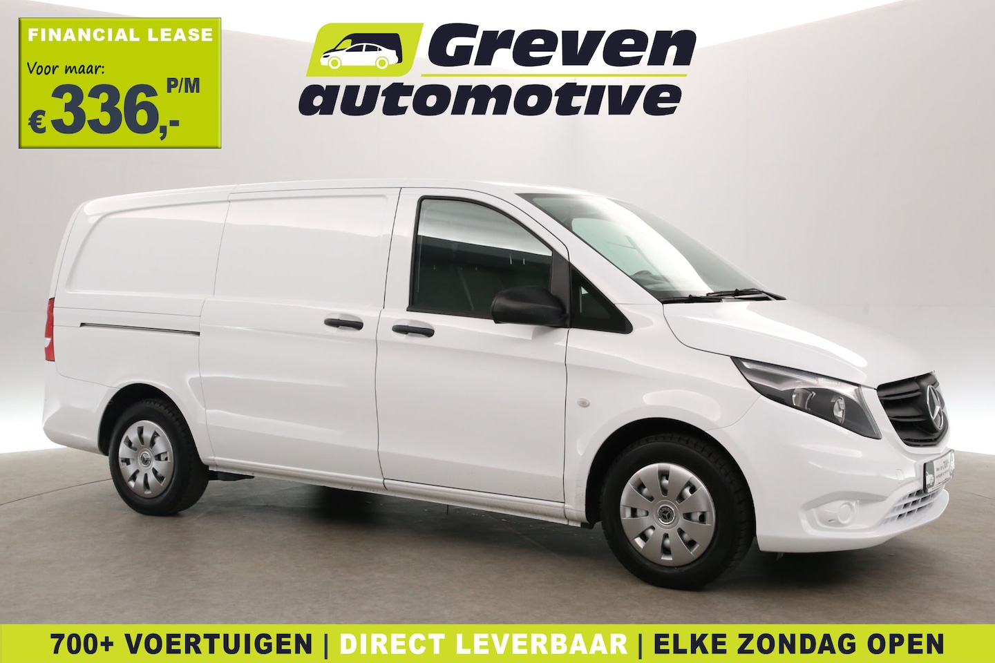 Mercedes-Benz Vito - 114 CDI Lang | Aut. | Airco | Adap.Cruise | Carplay | 3 Zits | Trekhaak - AutoWereld.nl