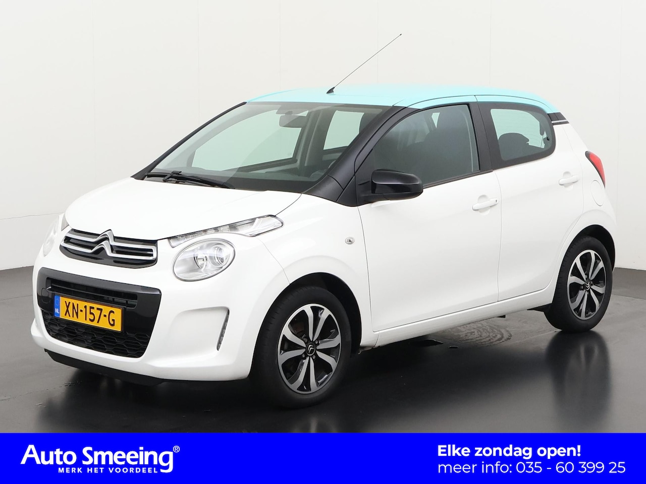 Citroën C1 - 1.0 VTi Shine Automaat | Camera | Apple/Android Carplay | Lichtmetalen Velgen | Zondag Ope - AutoWereld.nl