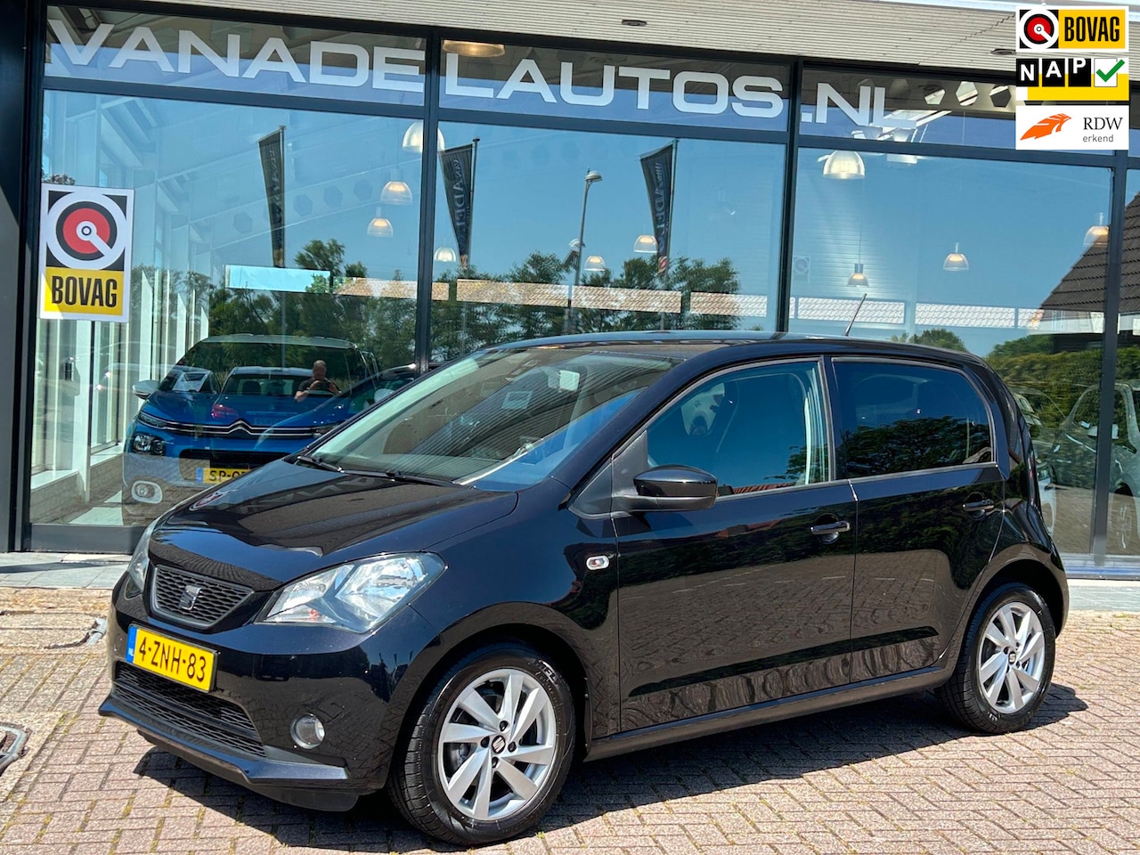 SEAT Mii - 1.0 Sport Dynamic 5Drs Navi Airco LM-Velgen NL-Auto NAP Dealeronderhouden! - AutoWereld.nl