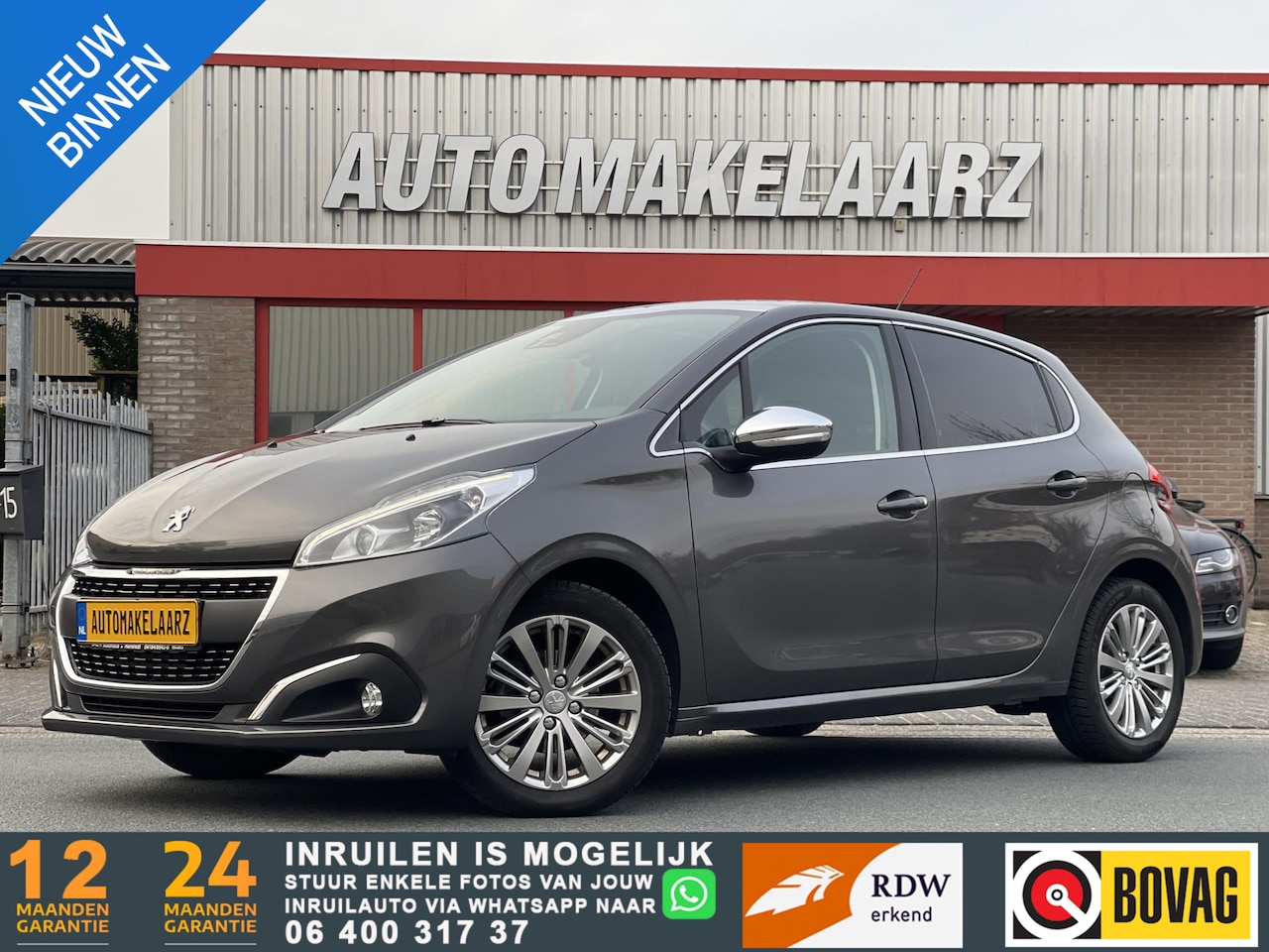 Peugeot 208 - 1.2 PureTech Allure | PDC VOOR + ACHTER Peugeot 208 1.2 PureTech Allure | PANO | CARPLAY + - AutoWereld.nl