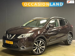 Nissan Qashqai - 1.2 Tekna|PANO|360CAM|TREKHAAK|LEDER|KEYLESS|CRUISE|STOELV|DODEHOEK|BLUETOOTH|19INCH|