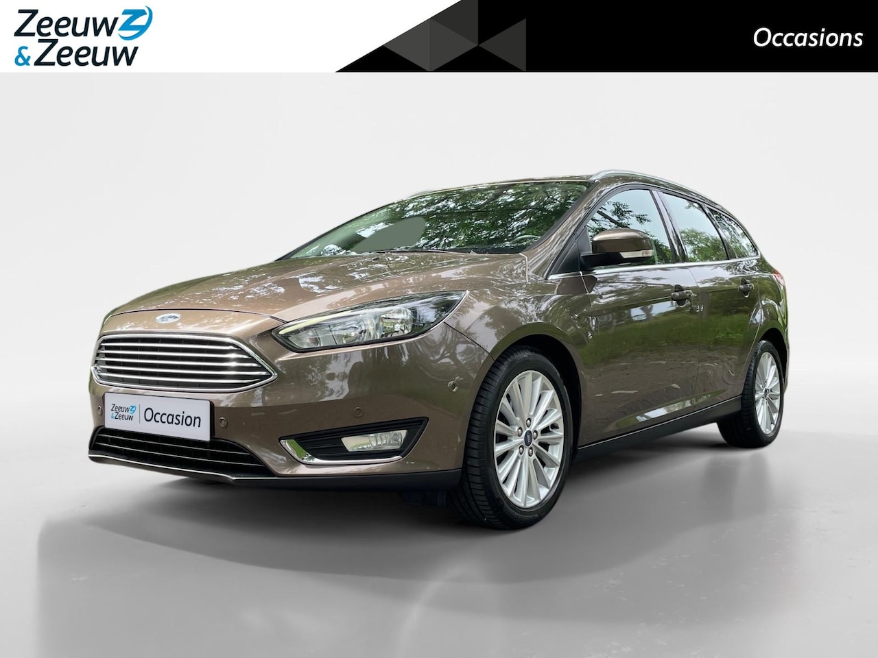 Ford Focus Wagon - 1.0 Titanium | NAVI | BLINDSPOT | CRUISE CONTROL | CLIMATE | FACTUREN AANWEZIG ONDERHOUD | - AutoWereld.nl