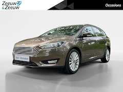 Ford Focus Wagon - 1.0 Titanium | NAVI | BLINDSPOT | CRUISE CONTROL | CLIMATE | FACTUREN AANWEZIG ONDERHOUD |