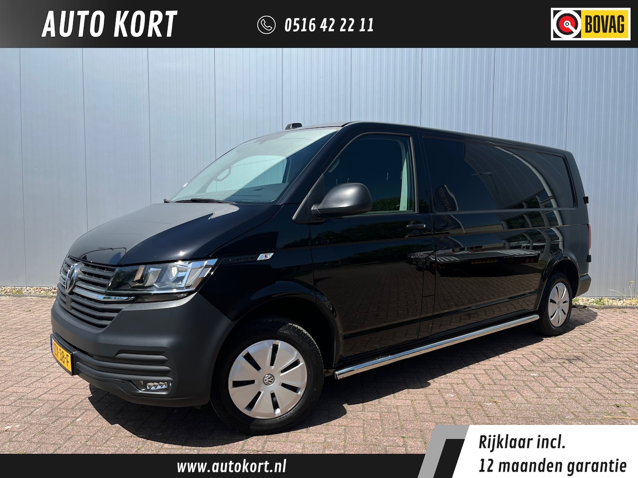 Volkswagen Transporter - 2.0 TDI L2H1 28 Highline | Trekhaak | Sidebars | Parkeersensoren achter | Cruise Control - AutoWereld.nl