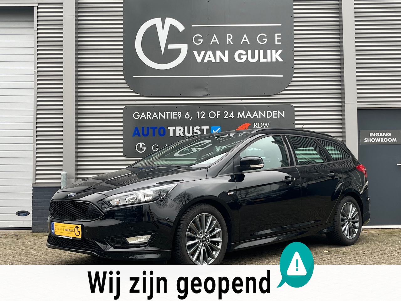 Ford Focus Wagon - 1.5 150PK ST-Line Navi,Clima,Cruise,Isofix,Parkeerhulp,Carplay,Bluetooth,Stoelverw,Usb,Stu - AutoWereld.nl