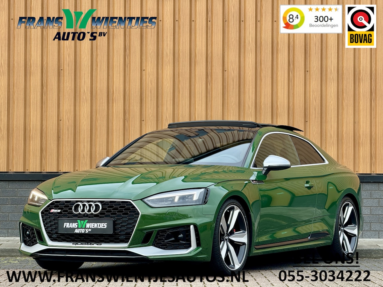 Audi A5 Coupé - 2.9 TFSI RS 5 quattro Pro Line Plus | 451 PK! | Panoramadak | Bang & Olufsen | Dynamic Pak - AutoWereld.nl