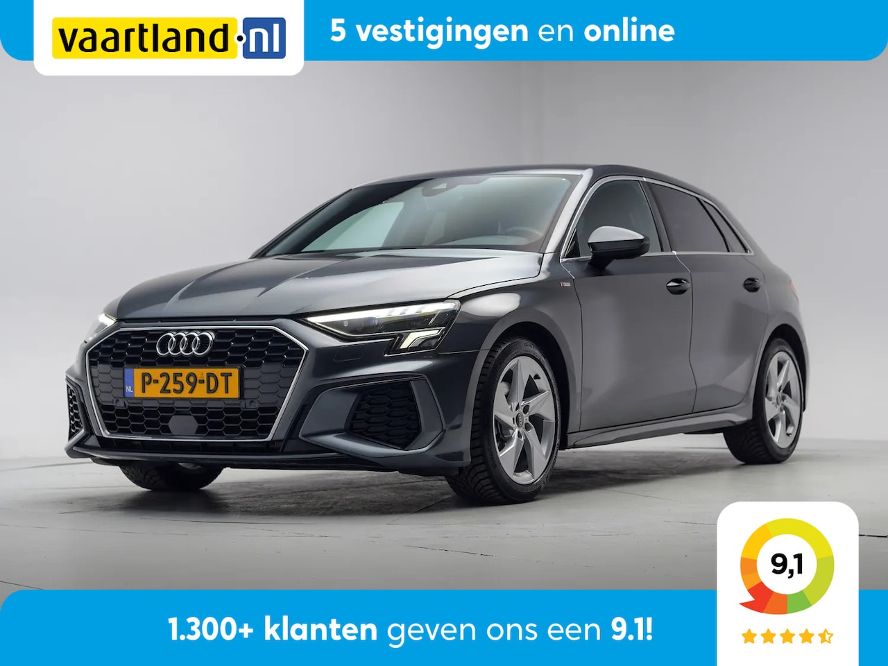 Audi A3 Sportback - 30 TFSI S Line edition Aut. [ Apple / Android Half-leder cruise Full LED Navi Virtual ] - AutoWereld.nl
